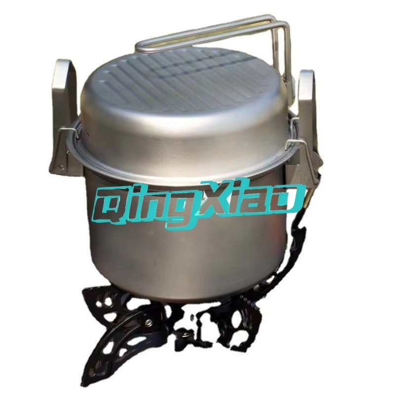 Camping Cooking - Outdoor 304 Stainless Steel Multifunctional Camping
