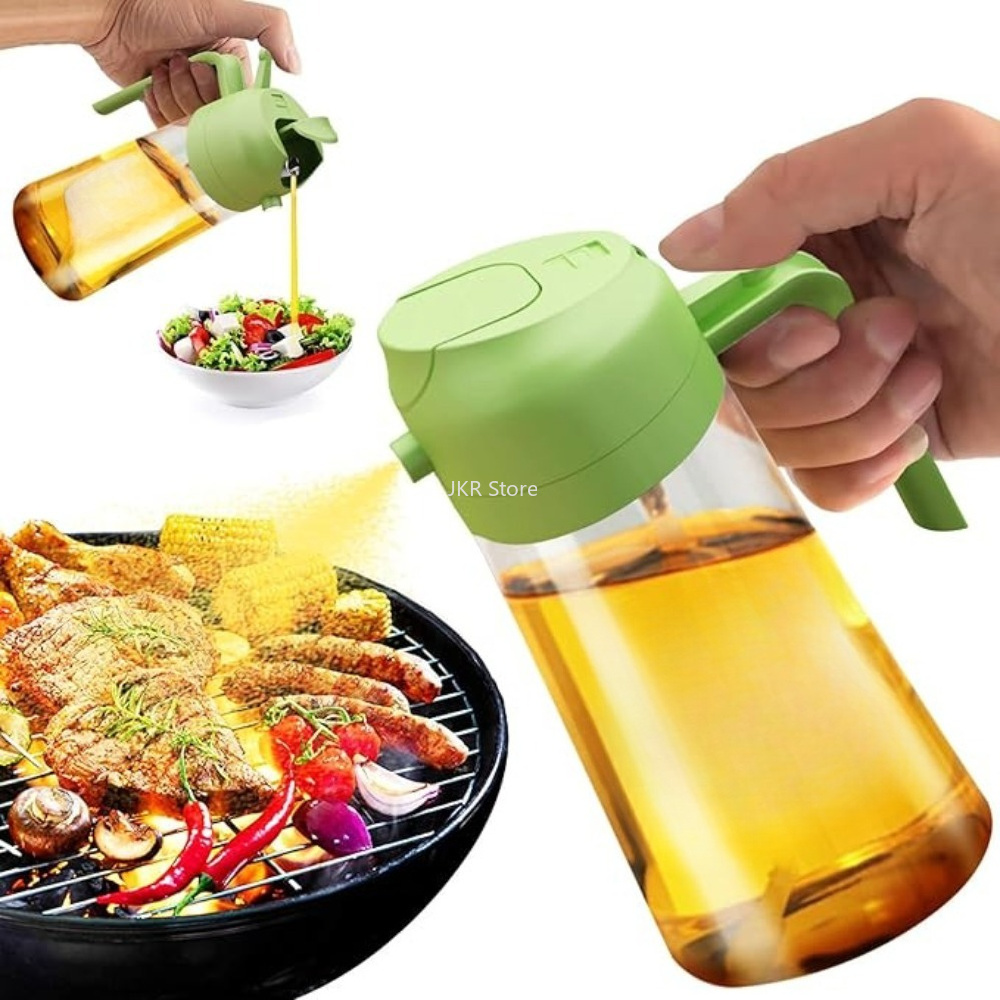 2 in 1 Olive Oil Sprayer Dispe - Camping Cooking ulasan dan harga
