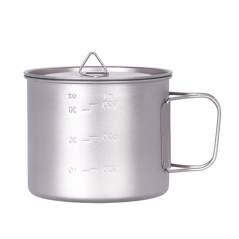 Tiartisan Titanium 1.1L Campin - Camping Cooking Pot With Lid ulasan dan harga