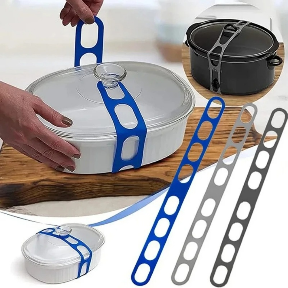 Reusable Silicone Elastic Pot  - Camping Cooking Pot With Lid ulasan dan harga