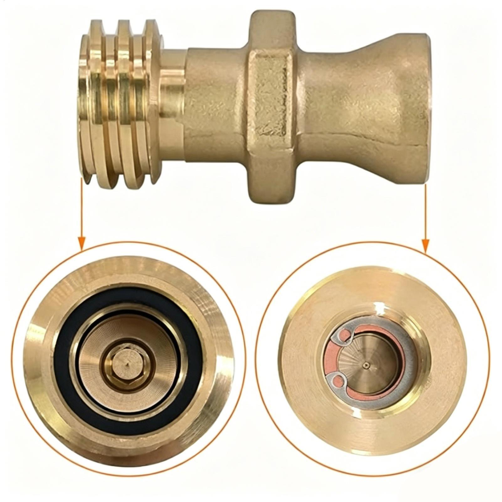 Propane Tank Connector Male Br - Camping Cooking ulasan dan harga