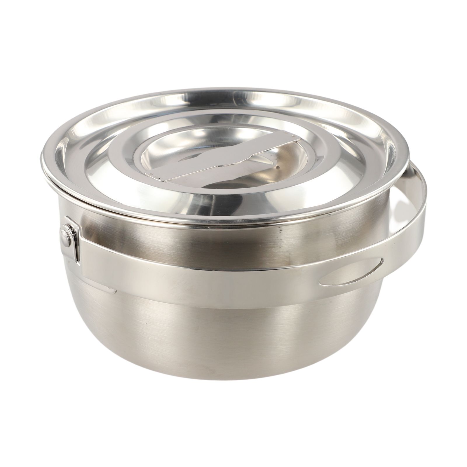 Stainless Steel Camping Pot wi - Camping Cooking Pot With Lid ulasan dan harga