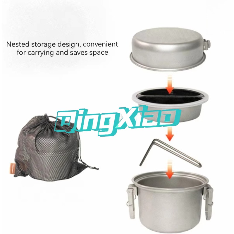 Outdoor 304 Stainless Steel Mu - Camping Cooking ulasan dan harga