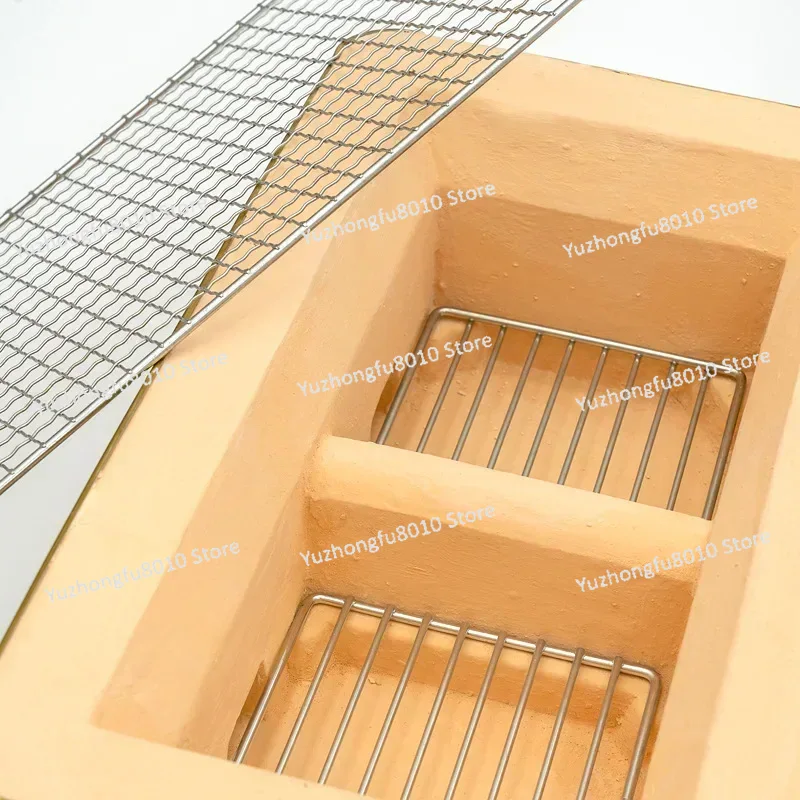 Large Rectangle Charcoal Grill - Japanese Camping Cooking ulasan dan harga