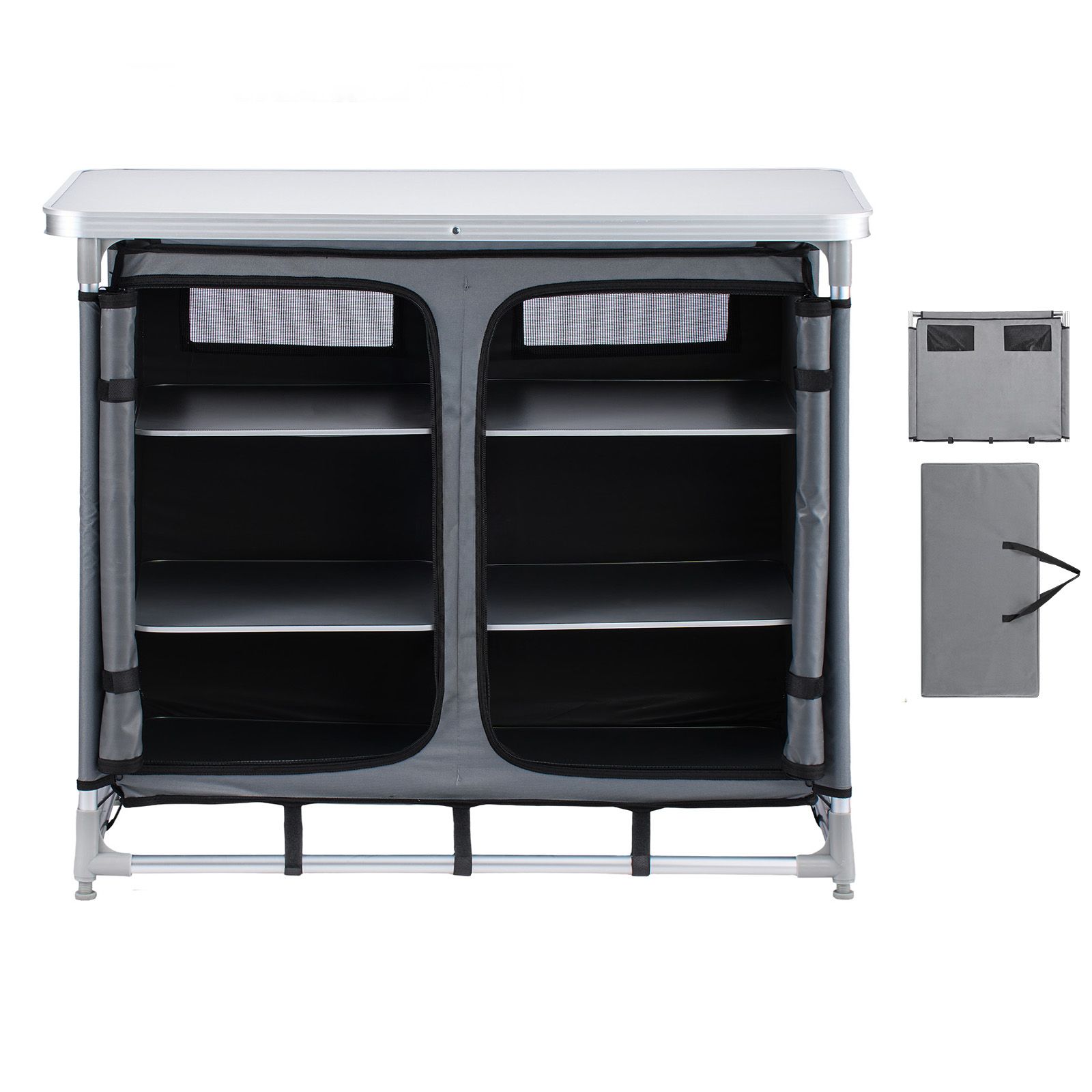 Camping Storage Cabinet, Outdo - Camping Cooking Set Compact ulasan dan harga
