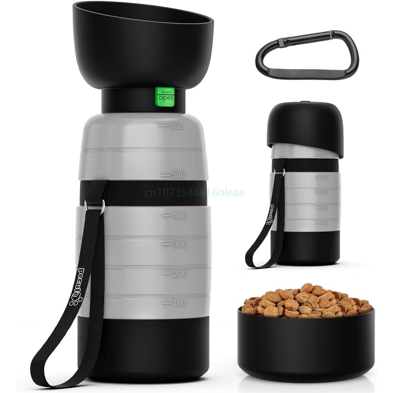 650ML Dog Water Bottle with 15 - Camping Cooking Food ulasan dan harga